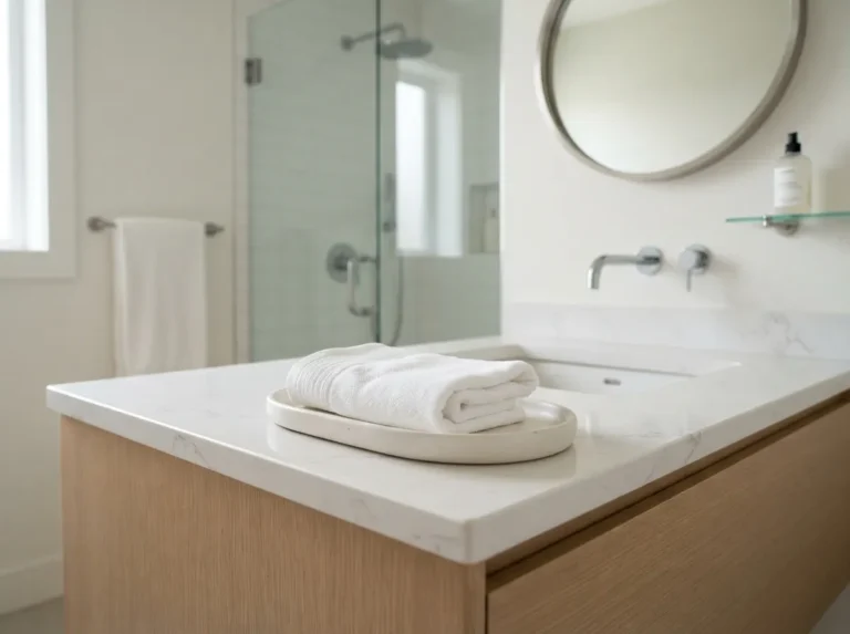Decluttering Countertops and Vanity Surfaces