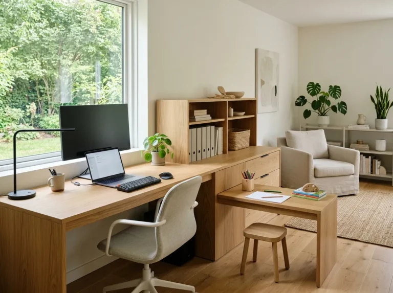 1. Dual-Purpose Desks for Shared Spaces