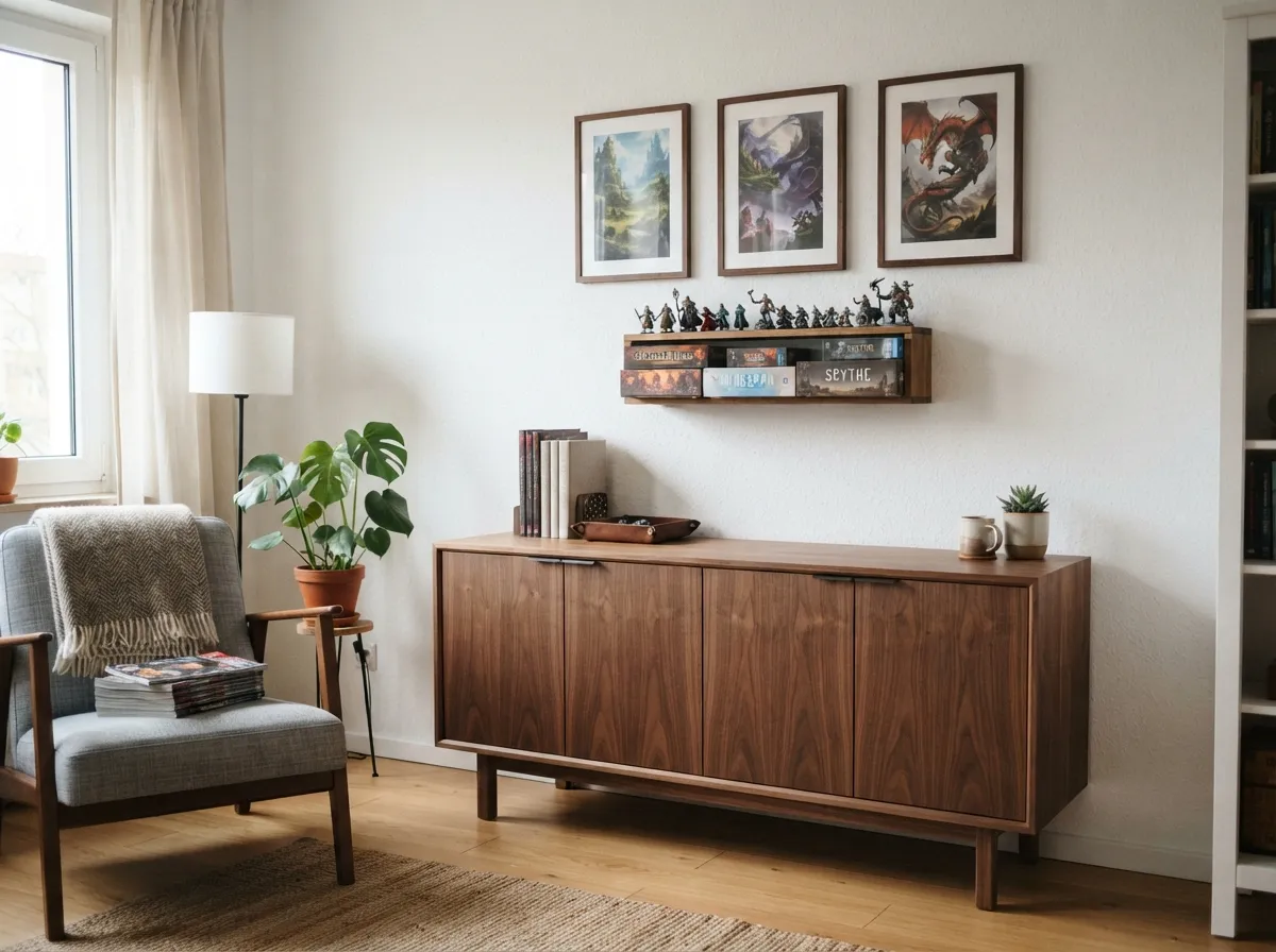 Integrating Enclosed Storage for Accessories