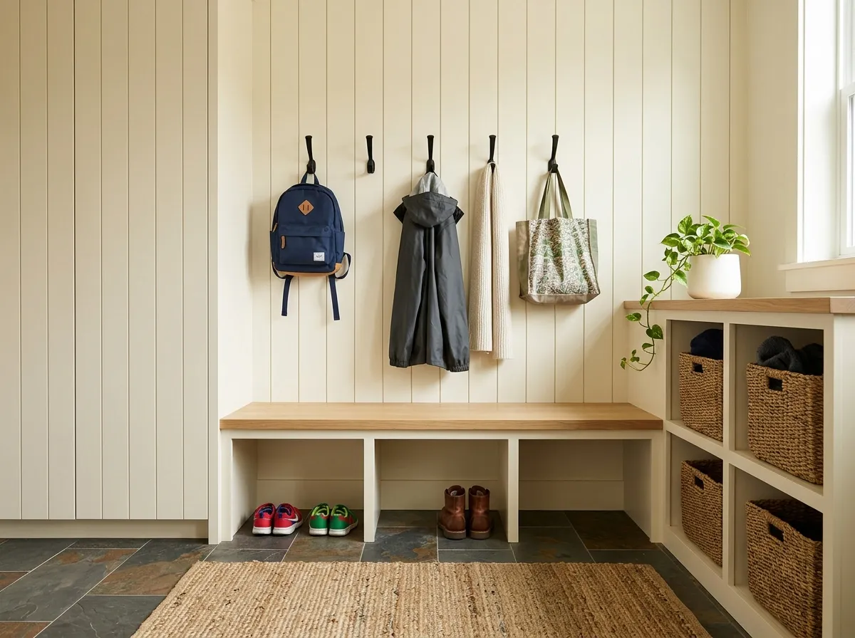 10. Vertical Shiplap Paneling