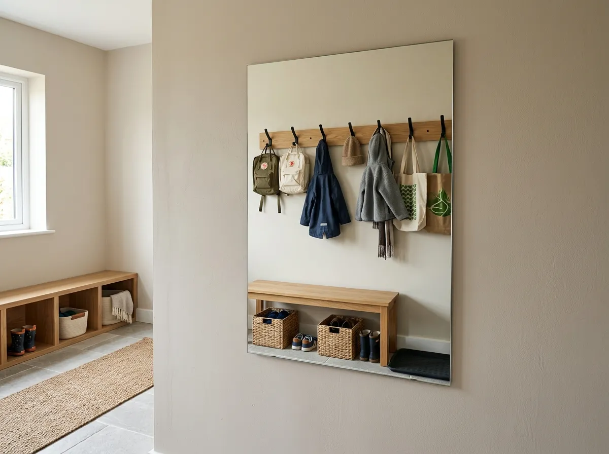13. Frameless Minimalist Mirrors