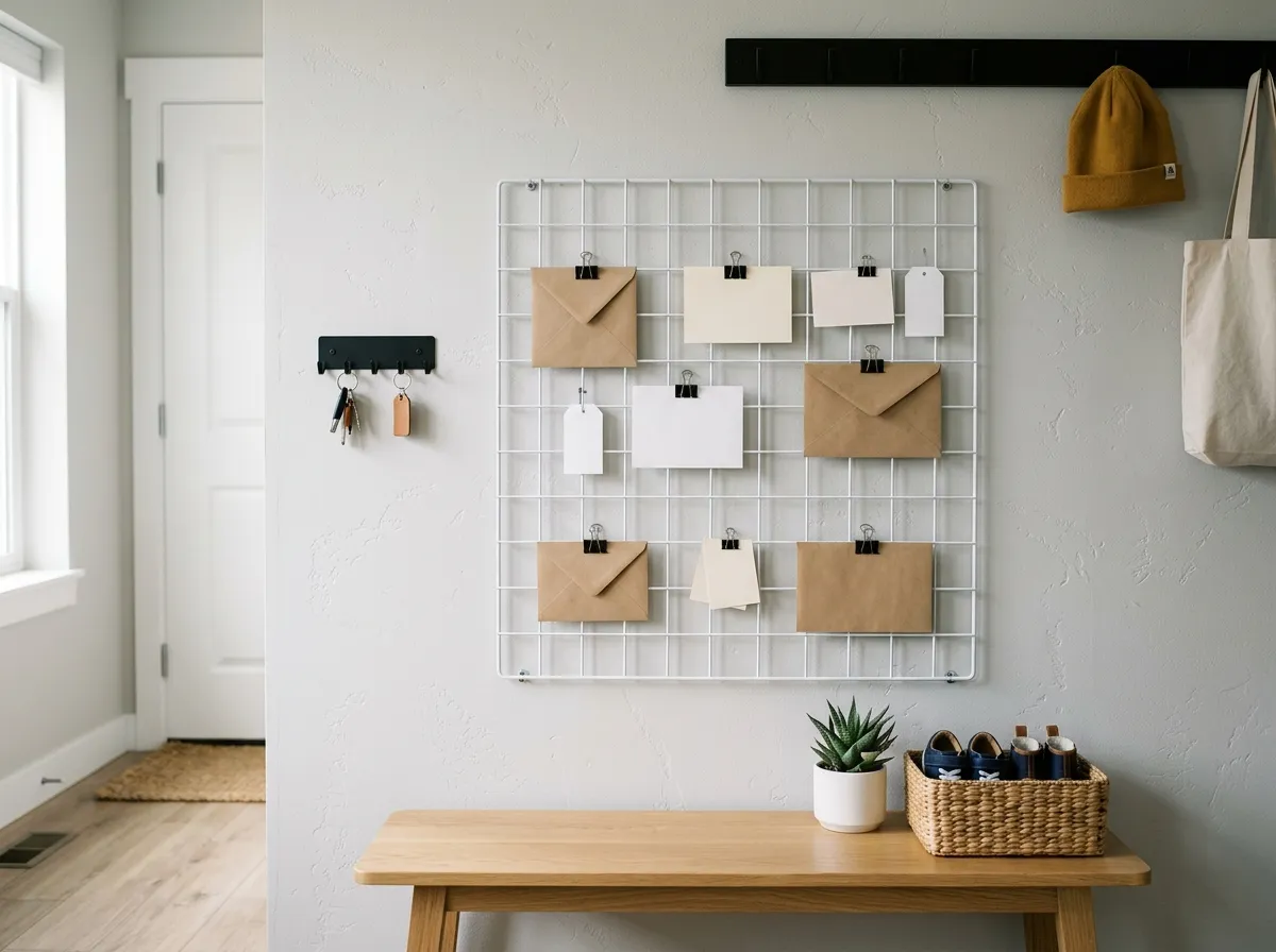 14. Metal Wire Wall Grids
