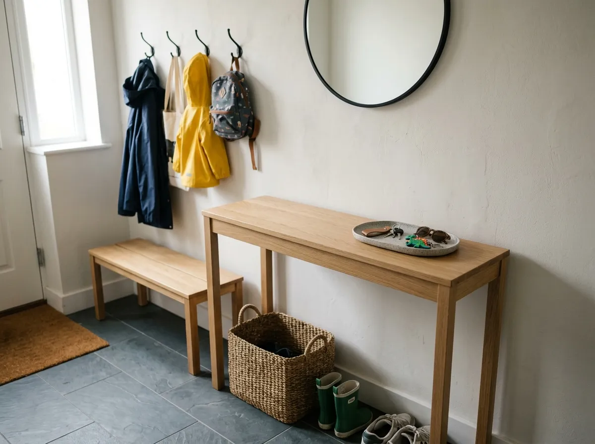 19. Slim Profile Console Tables