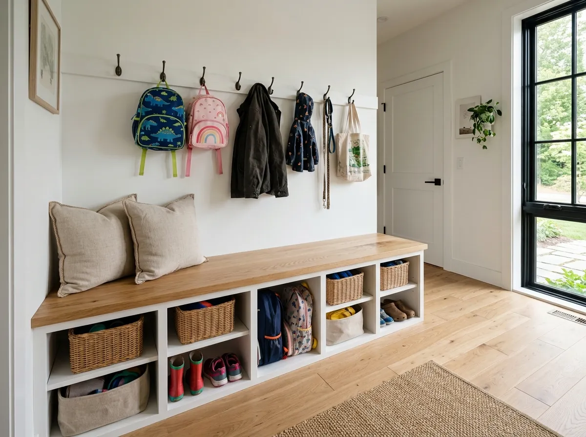 23. Natural Wood Bench Tops