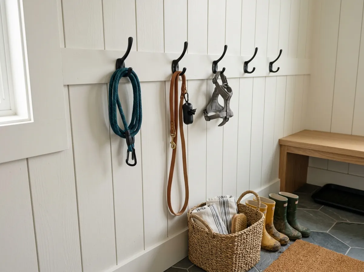 29. Dedicated Pet Leash Hooks