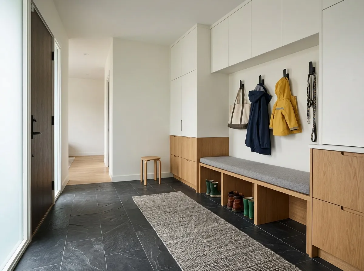 6. Durable Slate Floor Tiles
