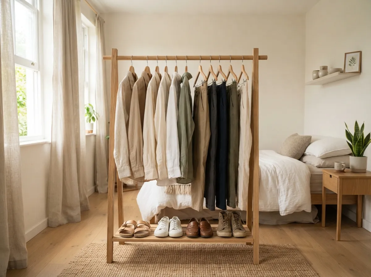 14. Build a Minimalist Capsule Wardrobe