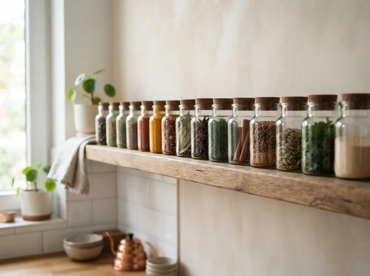 20. Adopt Dry Herb and Spice Jars