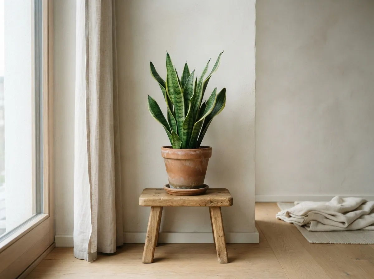 5. Use Potted Indoor Houseplants
