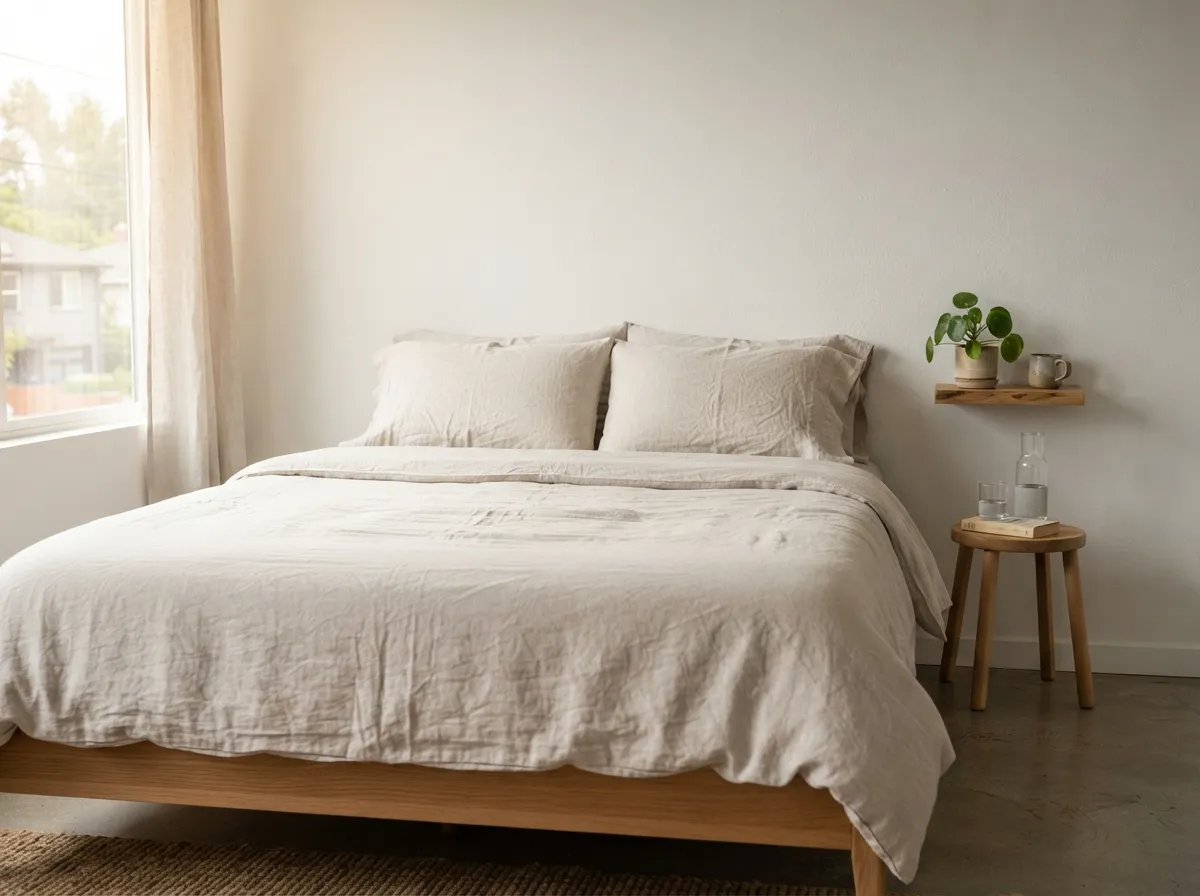 8. Switch to Linen Bedding Sheets